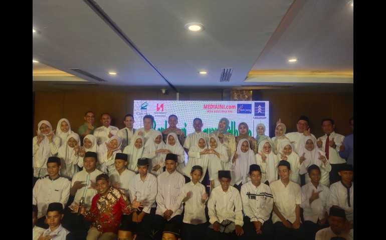Hotel Ciputra Semarang Rayakan Bukber Bersama 50 Anak Yatim Piatu