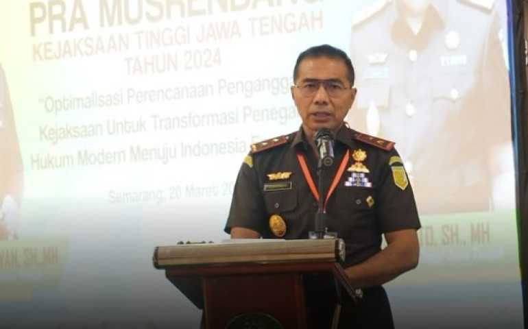 Dorong Kesepakatan Target Pembangunan, Kajati Jateng Made Buka Pra Musrenbang 2024