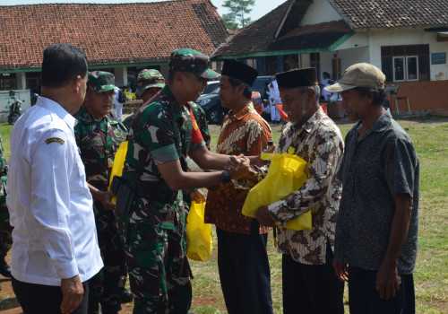 Percepatan Pembangunan lewat TMMD Sengkuyung, Kodim Kendal Merealisasikan Jalan Beton di Desa Kertosari