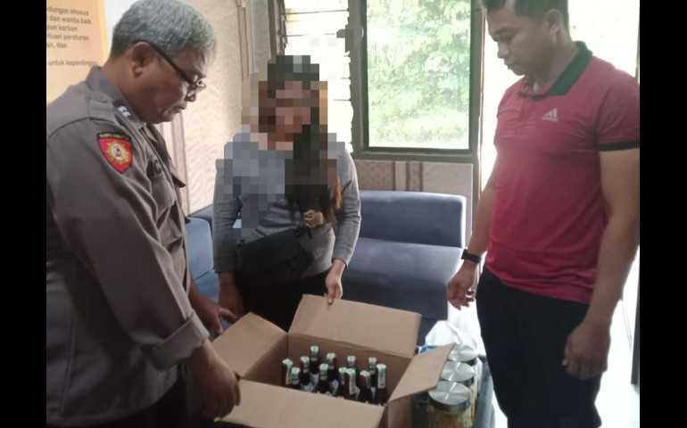 Operasi Penyakit Masyarakat, Polsek Limbangan Kendal Amankan Pengedar Miras