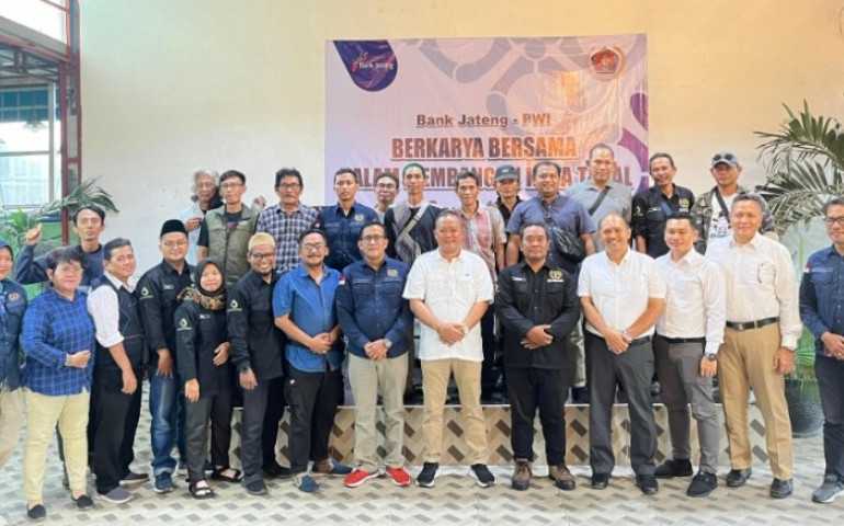 Jalin Sinergitas, Bank Jateng Gandeng PWI Tegal Gelar Media Gathering