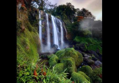 Disporapar Kendal Bakal Gelar Konser Musik Gilga Sahid di Curug Sewu
