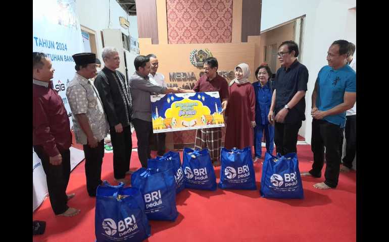 Berkah Ramadan, PWI Jateng Terima Paket Bingkisan dari BRI Semarang