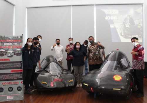 UNDIP Lepas Tim Antawirya Berkompetisi di Shell Eco Marathon 2022 dan Kontes Mobil Hemat Energi 2022