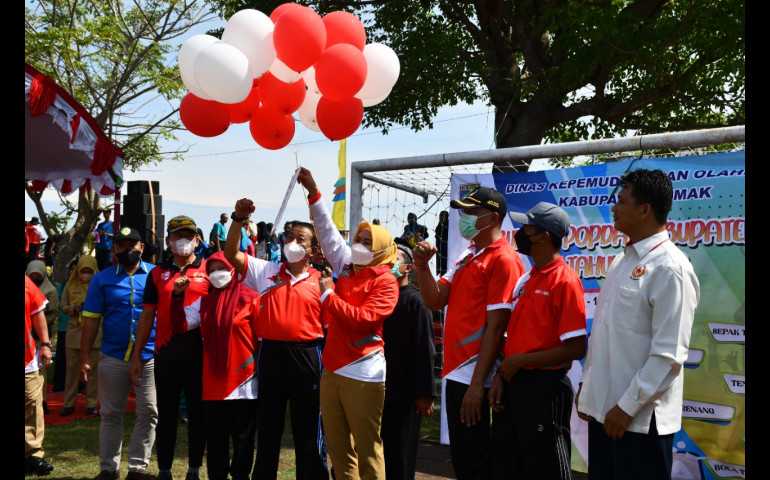3.088 Atlet Ikuti Popda Kabupaten Demak 2022