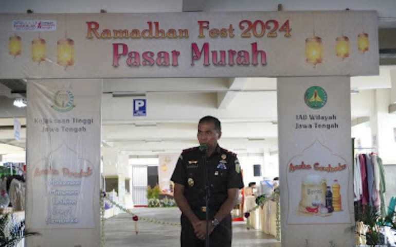 Pasar Murah Ramadhan 2024, Kajati Made  Harap Bantu Perekonomian Masyarakat Jelang IdulFitri