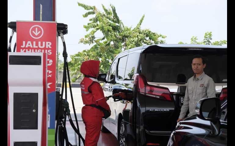 Konsumsi BBM Naik 250 Persen di Layanan Pengisian BBM di Ruas Tol Jawa Tengah
