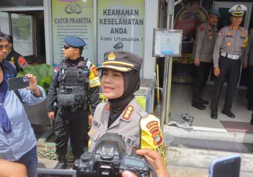 Polda Lampung Lakukan Screening Tiket Kapal Saat Arus Balik Idul Fitri 1445 Hijriah