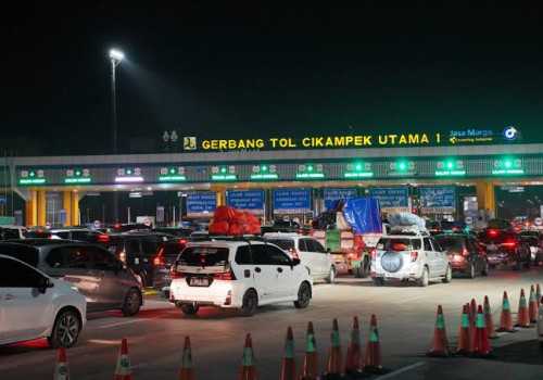 GT Cikupa Utama Terbanyak Dilewati Kendaraan yang Masuk Jakarta