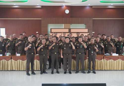 Buka Monev Pengamanan Pembangunan Strategis,  Wakajati Sugeng Ajak Seluruh Jajaran Sukseskan Pembangunan Nasional