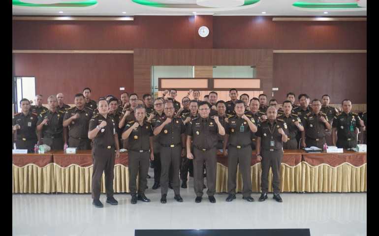 Buka Monev Pengamanan Pembangunan Strategis,  Wakajati Sugeng Ajak Seluruh Jajaran Sukseskan Pembangunan Nasional