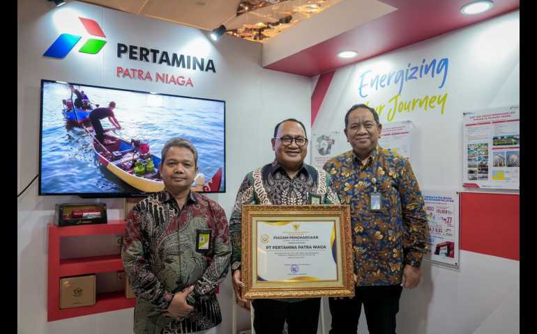 Pertamina Patra Niaga Raih Penghargaan dari Kementerian Kelautan dan Perikanan