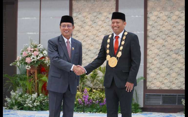 Prof Suharnomo Resmi Dilantik Rektor UNDIP 2024-2029