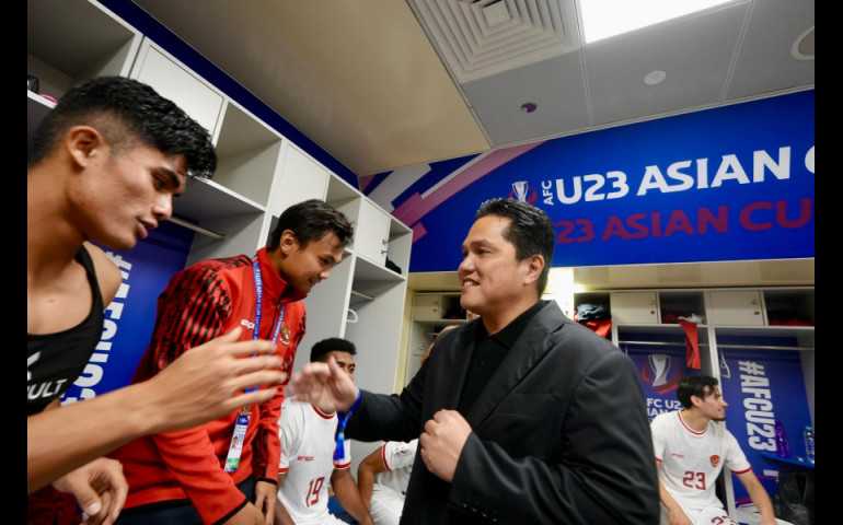 Tetap Membanggakan, Ketum PSSI Apresiasi Perjuangan Garuda Muda