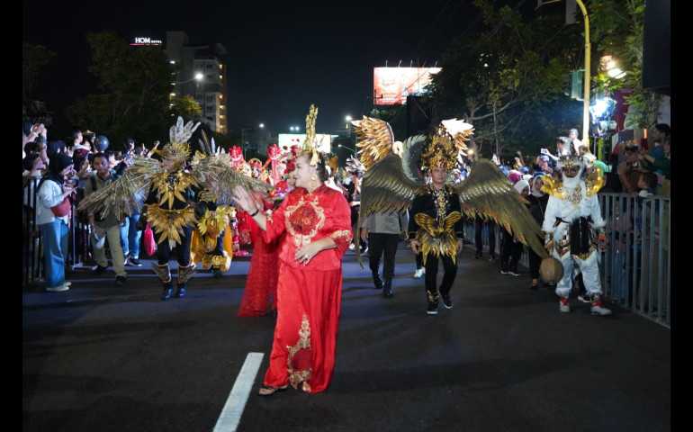 Empat Unsur Budaya Dominasi Perayaan Semarang Night Carnival