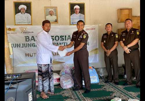 Peringati HUT Persaja, Kejati Jateng Berikan Kontribusi Positif Lewat Donor Darah dan Bakti Sosial Panti Asuhan Yayasan Daarus Said Semarang
