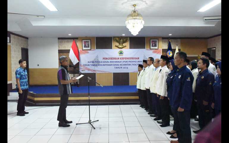 Sumarno Dorong Pekerja Sosial Masyarakat dan Tenaga Kesejahteraan Sosial Kecamatan Tanggapi Masalah Sosial di Daerahnya
