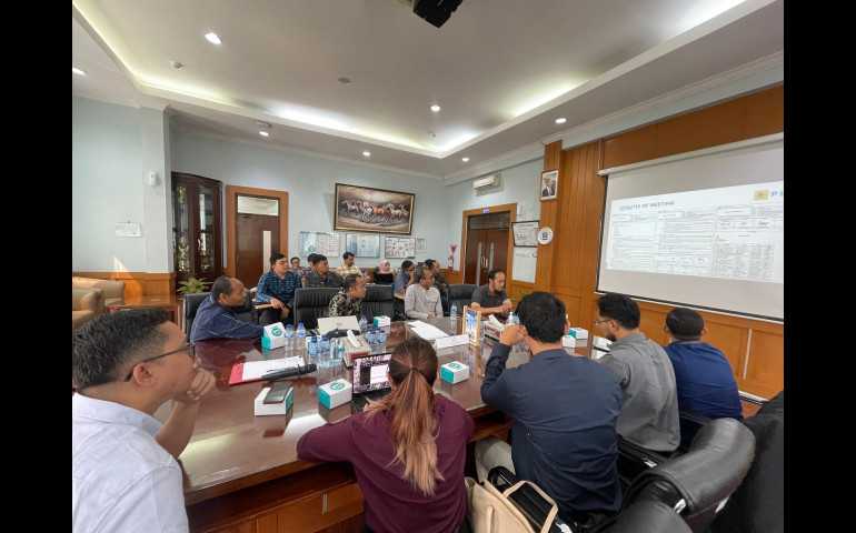 KPPIP Lakukan Kunjungan ke Proyek GI 150 kV Teluk Jambe II
