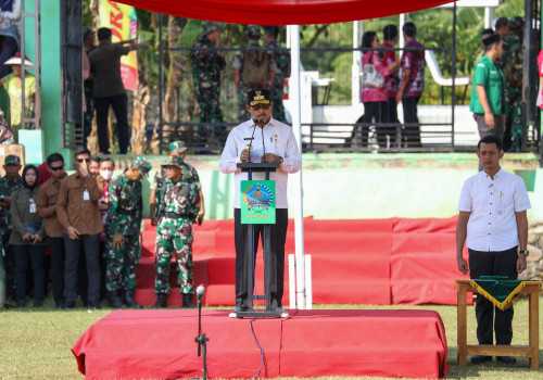 Nana Sudjana Berikan Apresiasi Terhadap Program TNI Manunggal Membangun Desa