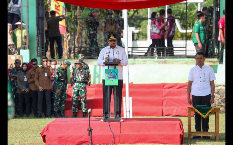 Nana Sudjana Berikan Apresiasi Terhadap Program TNI Manunggal Membangun Desa