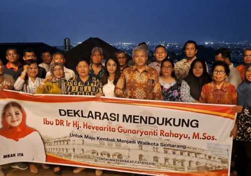 Dukungan Kepada Mbak Ita Untuk Maju Di Pilkada Kota Semarang Terus Menguat