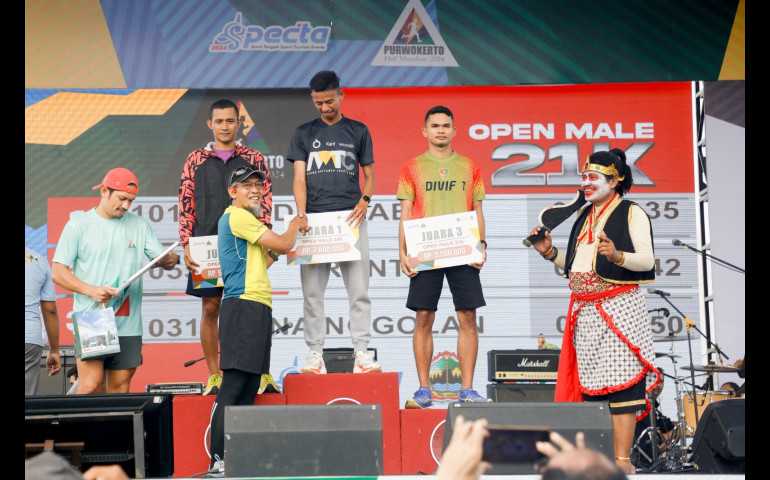 Sebanyak 3.300 Pelari Berbagai Daerah Ikuti Purwokerto Half Marathon 2024