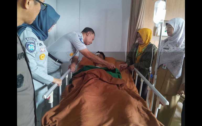 Jasa Raharja Tanggung Biaya Perawatan Seluruh Korban Kecelakaan Bus Pelajar SMK Depok