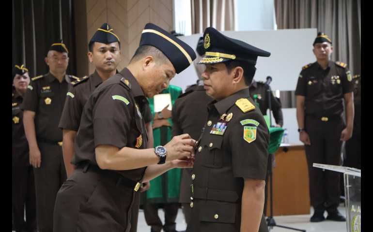 Laksma TNI Effendy Maruapey Dilantik Jadi Direktur Penindakan JAM PIDMIL Kejagung