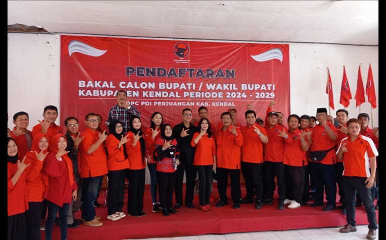 Partai PDIP Turunkan Kader Terbaik Untuk Pilkada Kendal