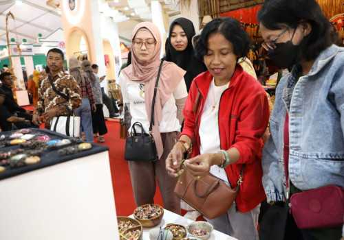 Pameran Produk Kerajinan Dan Kain Dekranas Ekspo 2024 Digemari Pengunjung