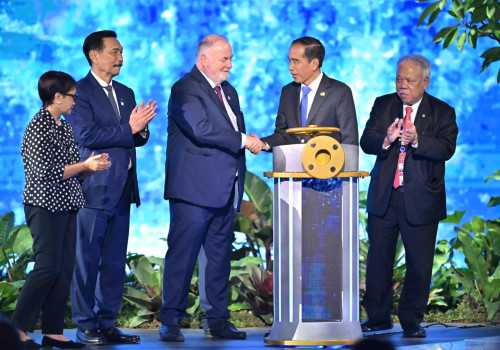 Di World Water Forum, Presiden Jokowi Paparkan 4 Inisiatif Indonesia