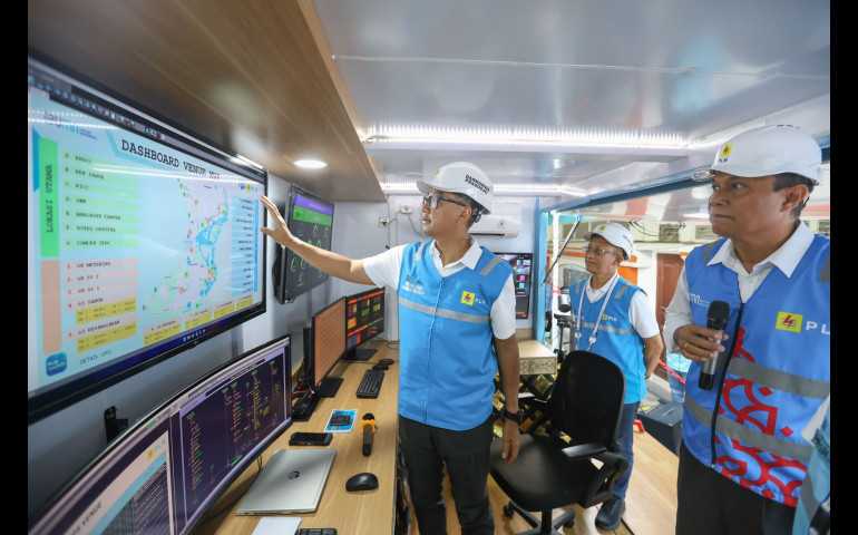 Dirut PLN Tinjau Posko Utama Kelistrikan KTT WWF, Pastikan Seluruh Sistem Kelistrikan di Bali Andal