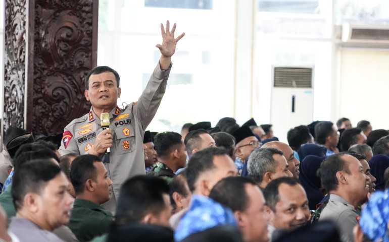 Kapolda Jateng Irjen Pol Ahmad Luthfi Meminta Tingkatkan Sinergitas 3 Pilar di Wilayah Masing-masing