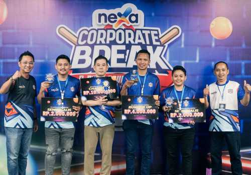 Nexa Corporate Break 9 Ball Tournament Sukses Diselenggarakan, Berikut Juaranya!