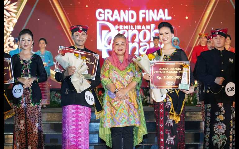 Mahasiswa UNDIP Juara I Denok Kenang Semarang 2024