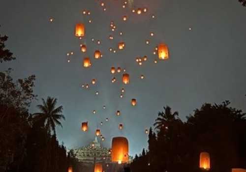 Malam Penuh Harapan, Ribuan Lampion Terangi Perayaan Hari Waisak di Candi Borobudur