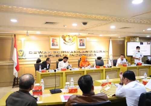 JAM-Intelijen Kejagung Reda Manthovani Hadiri Raker DPD RI Bahas Penegakan Hukum & Pilkada Serentak
