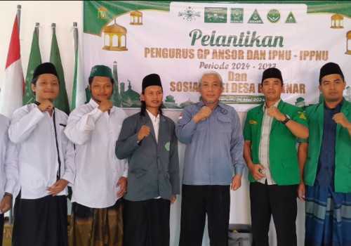 Wujudkan Desa Bersinar, Anshor Ringinarum Kendal bersama Kadernya Tolak Narkoba