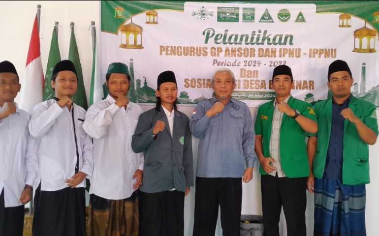 Wujudkan Desa Bersinar, Anshor Ringinarum Kendal bersama Kadernya Tolak Narkoba