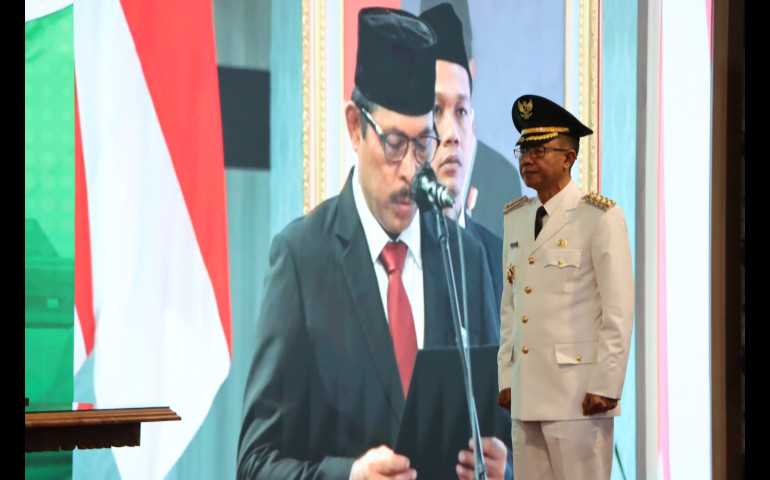 Muhammad Masrofi Resmi Jadi Pj Bupati Banjarnegara