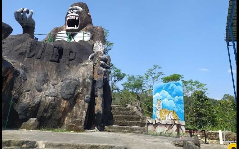 Jelajahi Keunikan Terowongan Warna-warni di Watu Gajah Park Semarang