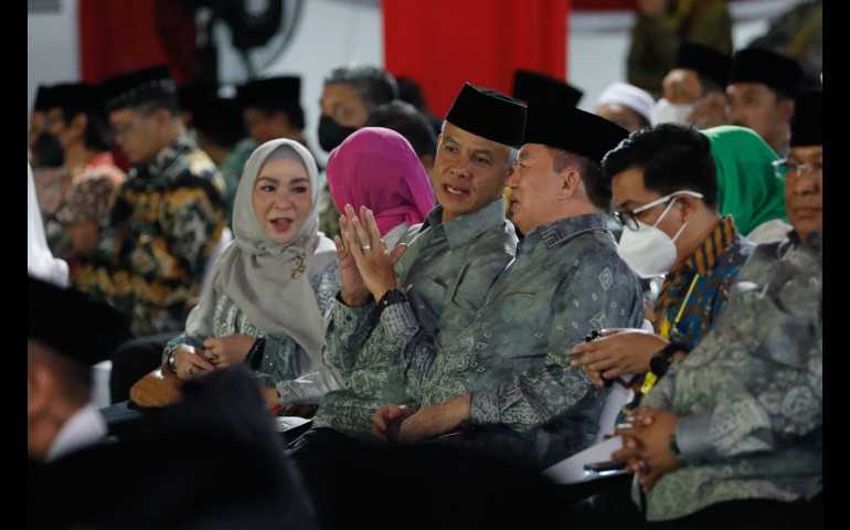 Hadiri Pembukaan MTQ, Ganjar; Semoga Silaturahmi Tambah Rumaket