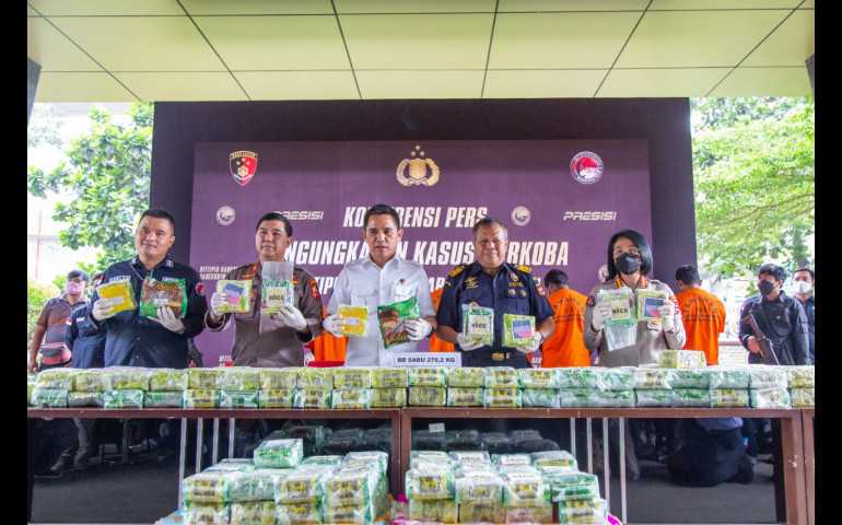 Bea Cukai dan Polri Gagalkan Penyelundupan 70 Kg Narkoba Riau dan Aceh