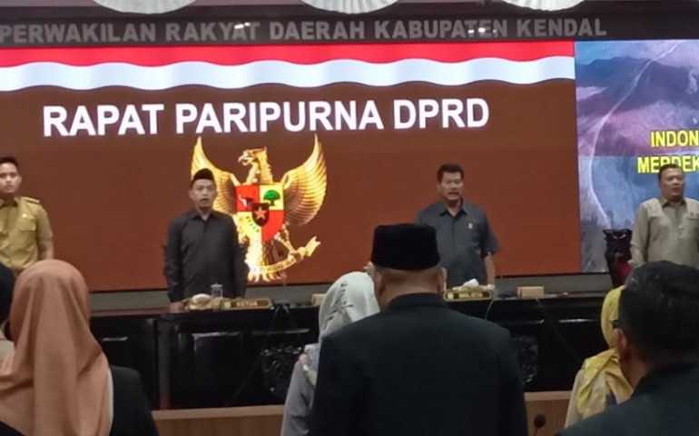 Paripurna Pandangan Umum Fraksi Terhadap Raperda RPJPD 2025-2045 Kendal
