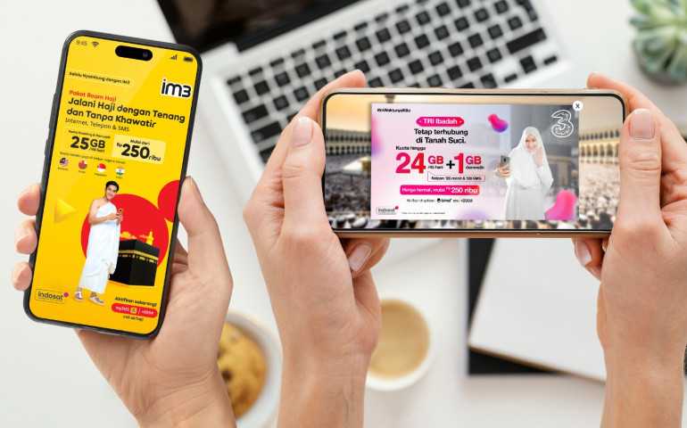 Indosat Luncurkan Paket Telekomunikasi Spesial untuk Jamaah Haji dan Umrah