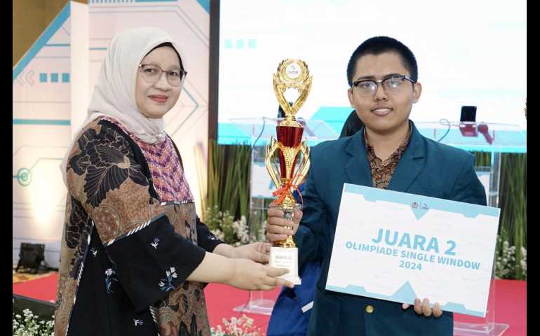 Mahasiswa SV UNDIP Juara 2 Olimpiade Single Window 2024