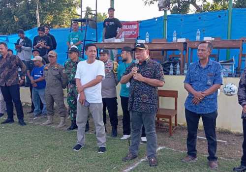 Turnamen Sepak Bola Piala Wakil Bupati Cup Mulai di Gelar, Total Hadiah 40 Juta