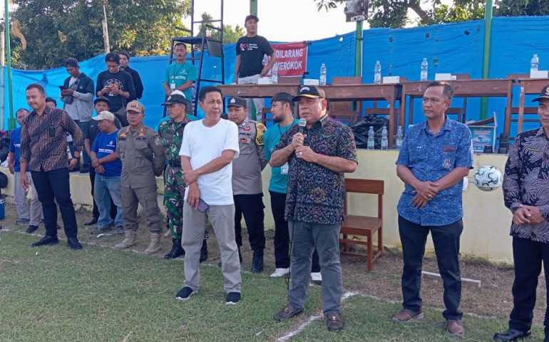 Turnamen Sepak Bola Piala Wakil Bupati Cup Mulai di Gelar, Total Hadiah 40 Juta
