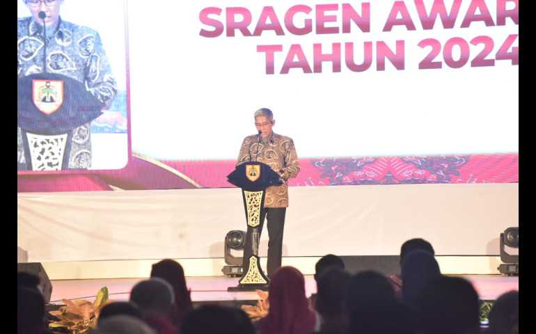 Pemprov Jateng Ungkap Sragen Awards 2024 Berhasil Dorong Berbagai Pihak dalam Berinovasi