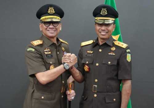 Jaksa Agung Lantik Kajati Ponco Hartanto, ST Burhanuddin :  Pastikan Penegakan Hukum Humanis, Nilai Keadilan, Kepastian Hukum dan Meningkatkan Kepercayaan Publik